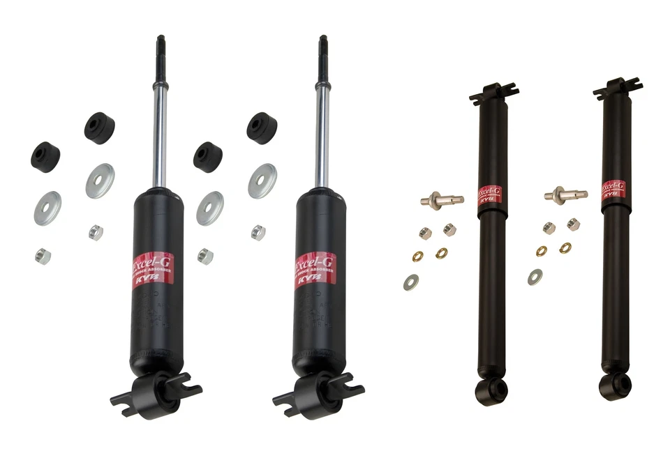 Front Rear KYB Excel-G Shock Absorber Kit for Buick Pontiac Catalina Convertible - Imagem 1 de 1