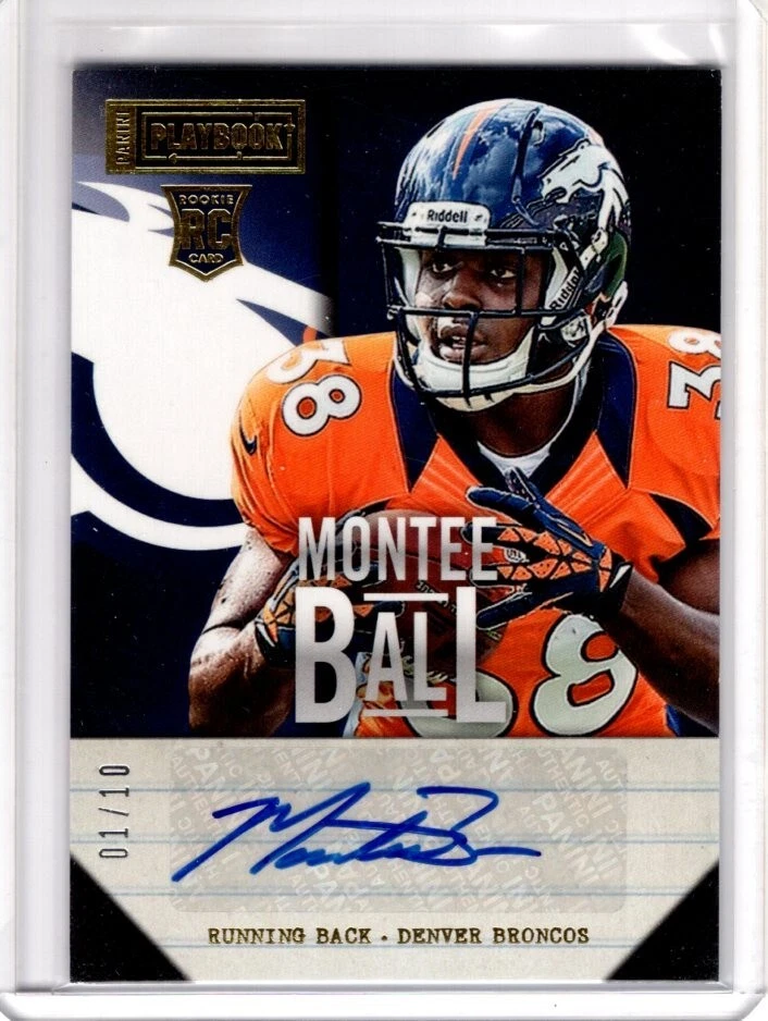 MONTEE BALL 2013 Panini Playbook Rookie Gold AUTO / AUTOGRAPH /10 - Image 1 of 2