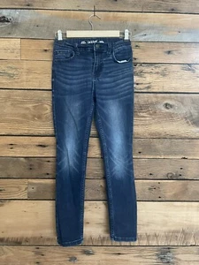 Girls Cat & Jack Skinny Jeans Sz 12 Adjustable Waist dark Wash - Picture 1 of 3