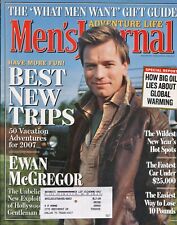 EWAN McGREGOR ~~ Men's Journal Magazine - January 2007 ~~ B-3-2