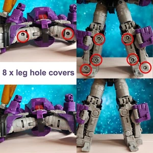 Leg Cover Filler Upgrade Kit for Transformers WFC-K28 Kingdom Legacy Galvatron - Picture 1 of 10