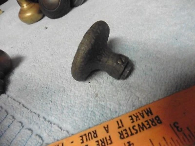 Perilla suicida de metal pesado sólido vintage perilla de puerta de automóvil 2 pulgadas de diámetro Foto 1 de 4