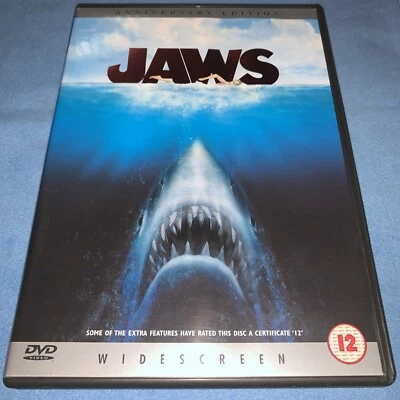 Jaws (DVD, 2000). Region 2 PAL. Like New. - Image 1 of 4