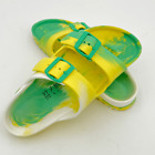 Birkenstock Arizona Eva Sandals L6 M4 Comfort Sandals Yellow Green White Light