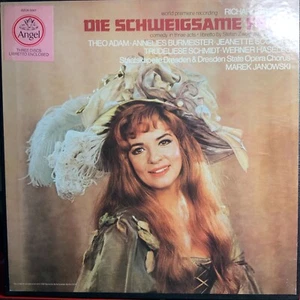 STRAUSS-DIE SCHWEIGSAME FRAU-ORIGINAL 1979 ANGEL RECORDS 3-LP BOX SET-USED - Picture 1 of 6