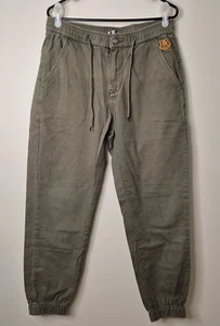 Kenzo Paris Lucky Tiger Jogger Pants Jeans Women's Size M Green - Bild 1 von 8