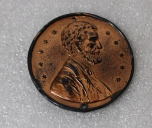Large Souvenir Lincoln Souvenir Penny Of MILWAUKEE WISCONSIN 2 7/8" - Picture 1 of 4