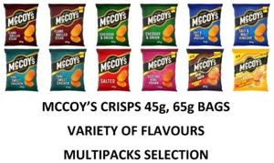 McCoy's Ridge Cut Crisps wählen Sie aus verschiedenen Geschmacksrichtungen 45g, 65g Beutel Auswahl - Bild 1 von 17