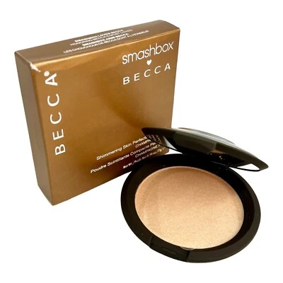 Smashbox x Becca CHAMPAGNE POP Pressed Shimmering Skin Perfector 0.24 Oz  NIB - Image 1 of 4