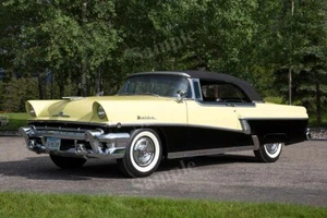 Retro 1956 Mercury Montclair Convertible High Res Wall Decor Print Photo Poster - Picture 1 of 1