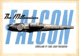 2018 Solo A Star Wars Story Ships And Vehicles The Millennium Falcon #SV2 Tw7142