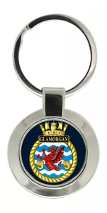 HMS Glamorgan Royal Navy Key Ring - Picture 1 of 2