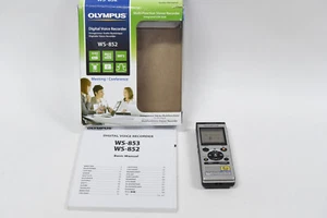 Olympus WS-852 Digital Voice Recorder Flash Memory & microSD/Handheld/Dictaphone - Picture 1 of 18