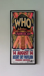 11" x 23" - THE WHO PHOENIX, AZ 2000 SIGNED CONCERT POSTER - MARK ARMINSKI - Bild 1 von 5