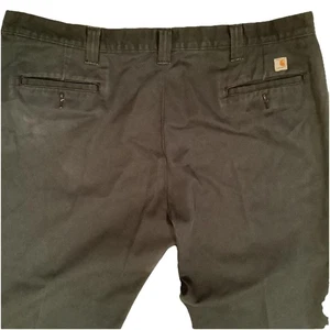 Carhartt Mens Y2K Blue Work Pants Slacks 42 Inches By 29.5 Inches 4 Pockets - Picture 1 of 12