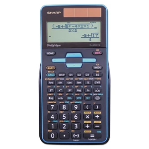 Sharp® EL-W535TGBBL Scientific Calculator, 16-Digit LCD - Picture 1 of 5