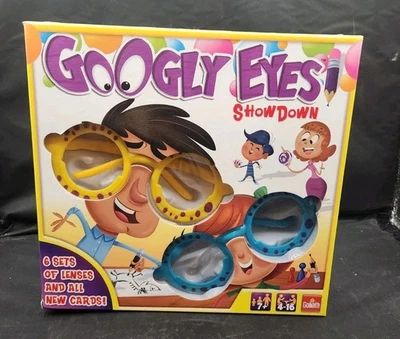 Googly Eyes Showdown - Vision Distorting Drawing Game By Goliath Missing Blue Le - Image 1 of 4