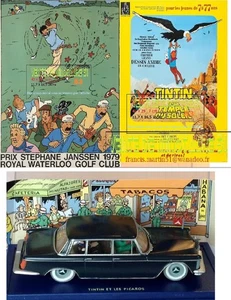 Tintin voiture Atlas No 11 - La limousine -Les Picaros  + Kdo 1 affiche au choix - Imagen 1 de 24