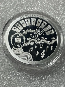 Essential No. Plata fina 2 de Chautauqua Silver Works 1 oz .999 #2433 - Imagen 1 de 9