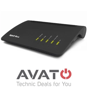 AVM FRITZBox 7530 VDSL DSL Modem 4-Port Gigabit WLAN Router schwarz matt - Bild 1 von 2