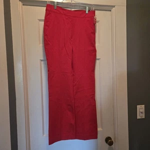 Spanx Women's True Red Tall Size Medium Pull On Leggings New With Tags - Picture 1 of 7