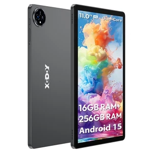 2025 Tablet 11.0" Android 15 Tablet 16+256GB Octa Core 1280×800 HD IPS WIFI - Picture 1 of 9