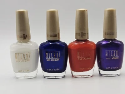 Milani Nail Lacquer #85, #17, #301, #67 Lot of 4  - Image 1 of 4
