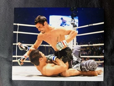 KRON GRACIE Autographed 8x10 Photo ~Royce RORION HELIO Relson Rolker Royler~ - Image 1 of 3