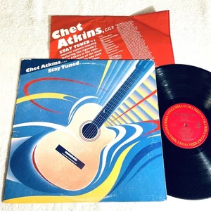 Chet Atkins, C.G.P. "Stay Tuned" 1985 Jazz/Country LP, Nice EX!, Vinyl, Columbia - Picture 1 of 2