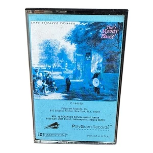 THE MOODY BLUES - LONG DISTANCE VOYAGER - CASSETTE ALBUM - Picture 1 of 7