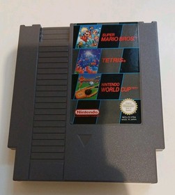 Nintendo NES - mario bros / tetris / nintendo world cup 