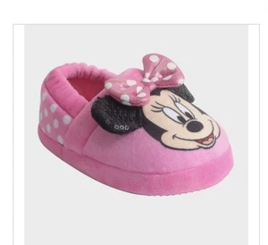 Kleinkind Mädchen Disney Minnie Socken Hausschuhe - rosa Größe Small (5/6) neu - Bild 1 von 7