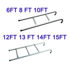 TRAMPOLINE REPLACEMENT PAD PADDING SAFETY NET COVER LADDER SKIRT 6 8 10 12 14FT