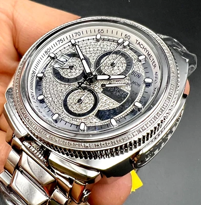 Invicta New 31119 Men's Russian Diver Limited Edition 1.55ctw Diamond Pave Watch - Image 1 of 4