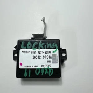 Módulo de control de sonar de ayuda de estacionamiento Infiniti QX60 2017-2019 OEM 28532 9PC0A - Imagen 1 de 5