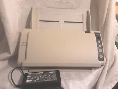 Fujitsu Fi-6110 High speed duplex document scanner WITH POWER SUPPLY UNIT - Image 1 of 4