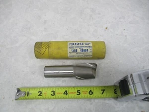 MORSE CUTTING TOOLS 1-3/8 X 1" HSS 2F END MILL 4-1/8" OAL, V0315 - Picture 1 of 4