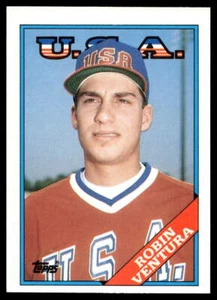1988 Topps Traded #124T Robin Ventura Team USA GEM MINT - Picture 1 of 2
