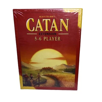 Catan: 5-6 Player Extension (2015) NEW NIB Sealed Klaus Teuber Settlers Of Catan - Image 1 of 4
