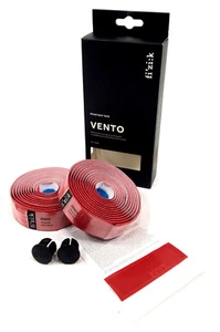Fizik Vento Solocush Tacky Road Bike Handlebar Tape, Red - Picture 1 of 5