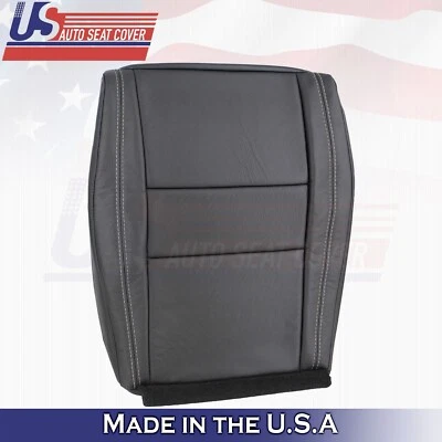 Jeep Grand Cherokee Limited 2017 2018 parte inferior del conductor cubierta de asiento de cuero negro Foto 1 de 4