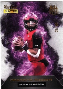 2022 Wild Card Matte Desmond Ridder  Rookie Heat  #RH-9-Cincinnati #21/100 MADE - Picture 1 of 1