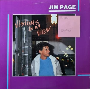 Jim Page Visions In My View Vinyl Record VG/VG FF367 1986 - Picture 1 of 2