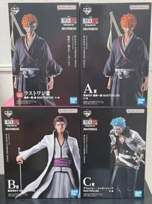 BANDAI Ichiban Kuji BLEACH 20th Stirring Souls Vol.1 A B C Última Figura Lotería Foto 1 de 4