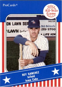 1991 Triple A All-Stars ProCards #AAA20 Rey Sanchez - NM