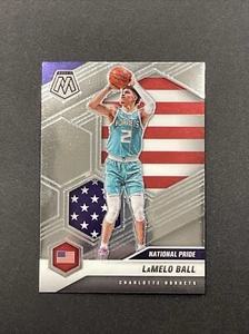 2020/21 Mosaic Lamelo Ball RC National Pride #257 Rookie *PNCARDS* - Picture 1 of 2