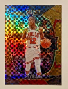 2022-23 Select Basketball #21 AYO DOSUNMU Concourse Copper Plaid Prizm /49 SSP - Picture 1 of 2