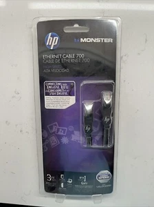 Cable HP Monster XLN700 Alta Velocidad CAT 5 Negro Ethernet 3 Pies - Imagen 1 de 4