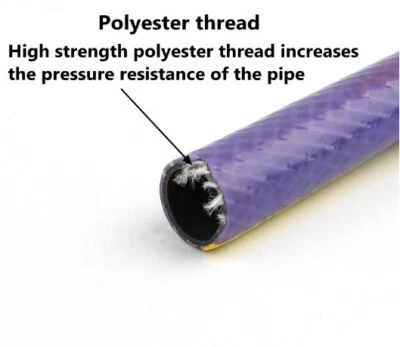 50 100 150 METRI GOMMA TUBO UNICO DIAMETRO 15 mm 5/8" ACQUA IRRIGAZIONE GIARDINO - Immagine 1 di 4