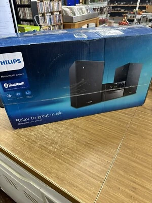 Philips Micro Music System with CD Player. MP3. USB. Bluetooth - Image 1 of 4